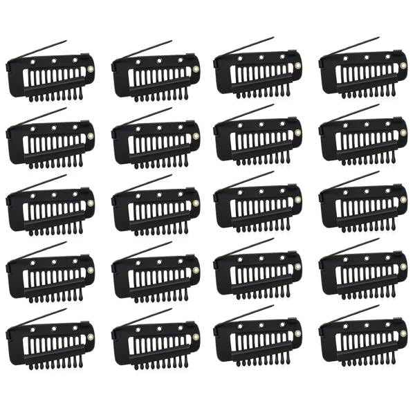 MAYCREATE® 20Pcs Black Chunni Dupatta Clips with Safety Pins, Stainless Steel Dupatta Pin Snap-on Hijab & Wig Clips for Women, Strong Grip, Rust-Resistant, Versatile Pins for Party & Daily Use MAYCREATE® 20Pcs Black Chunni Dupatta Clips with Safety Pins, Stainless Steel Dupatta Pin Snap-on Hijab & Wig Clips for Women, Strong Grip, Rust-Resistant, Versatile Pins for Party & Daily Use